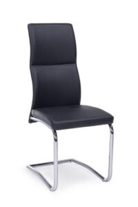 Czarne krzesło Thelma